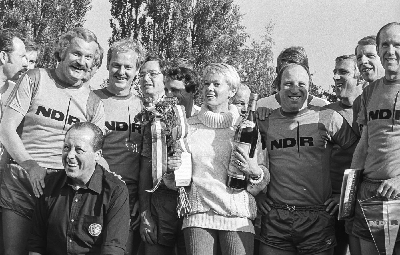 NDR - Fußball, Günter Willumeit, Hanni Vanheiden, Uwe Seeler