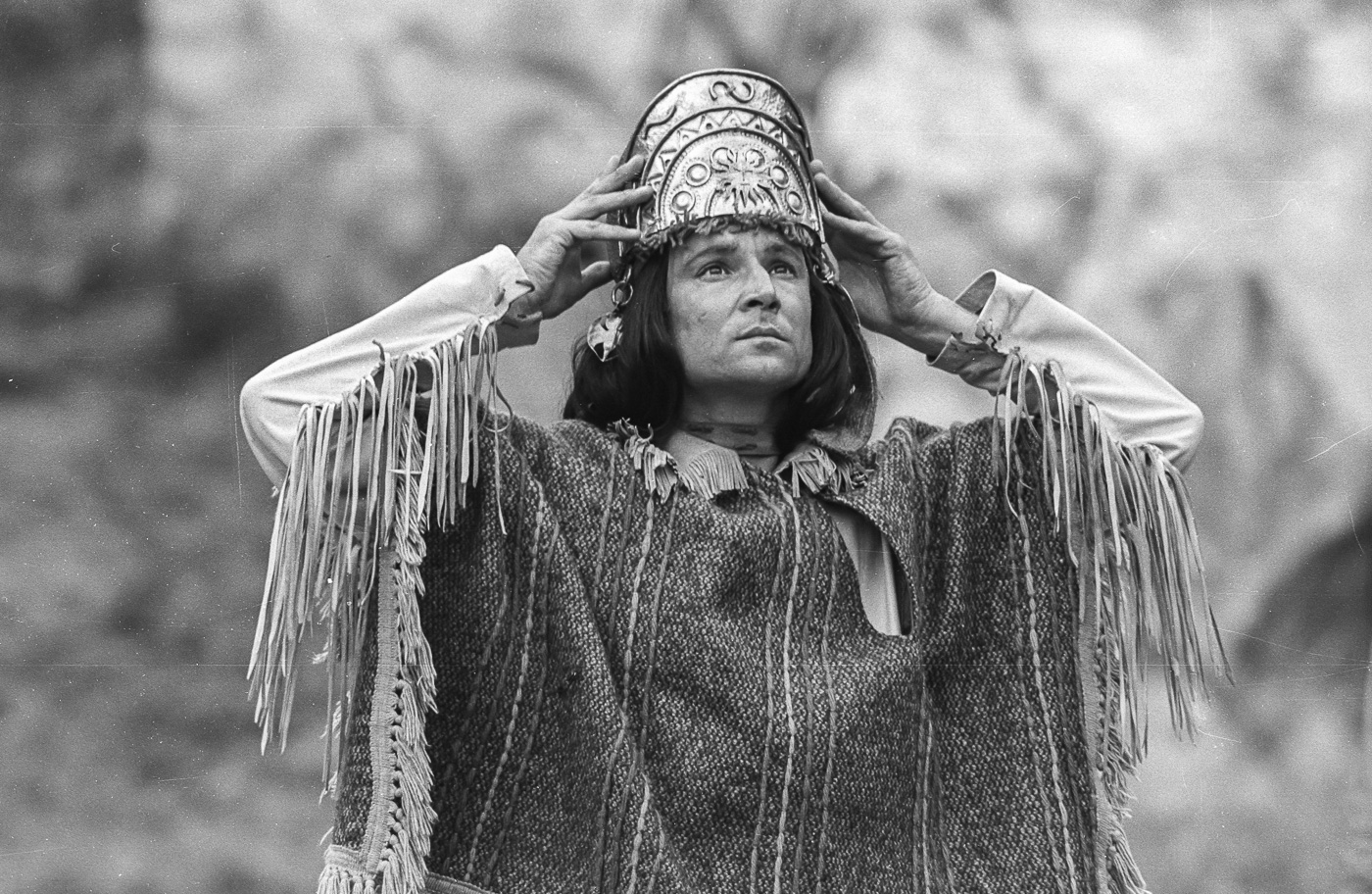 Klaus-Hagen Latwesen als Haukaropora (genannt Hauka), der junge Inka