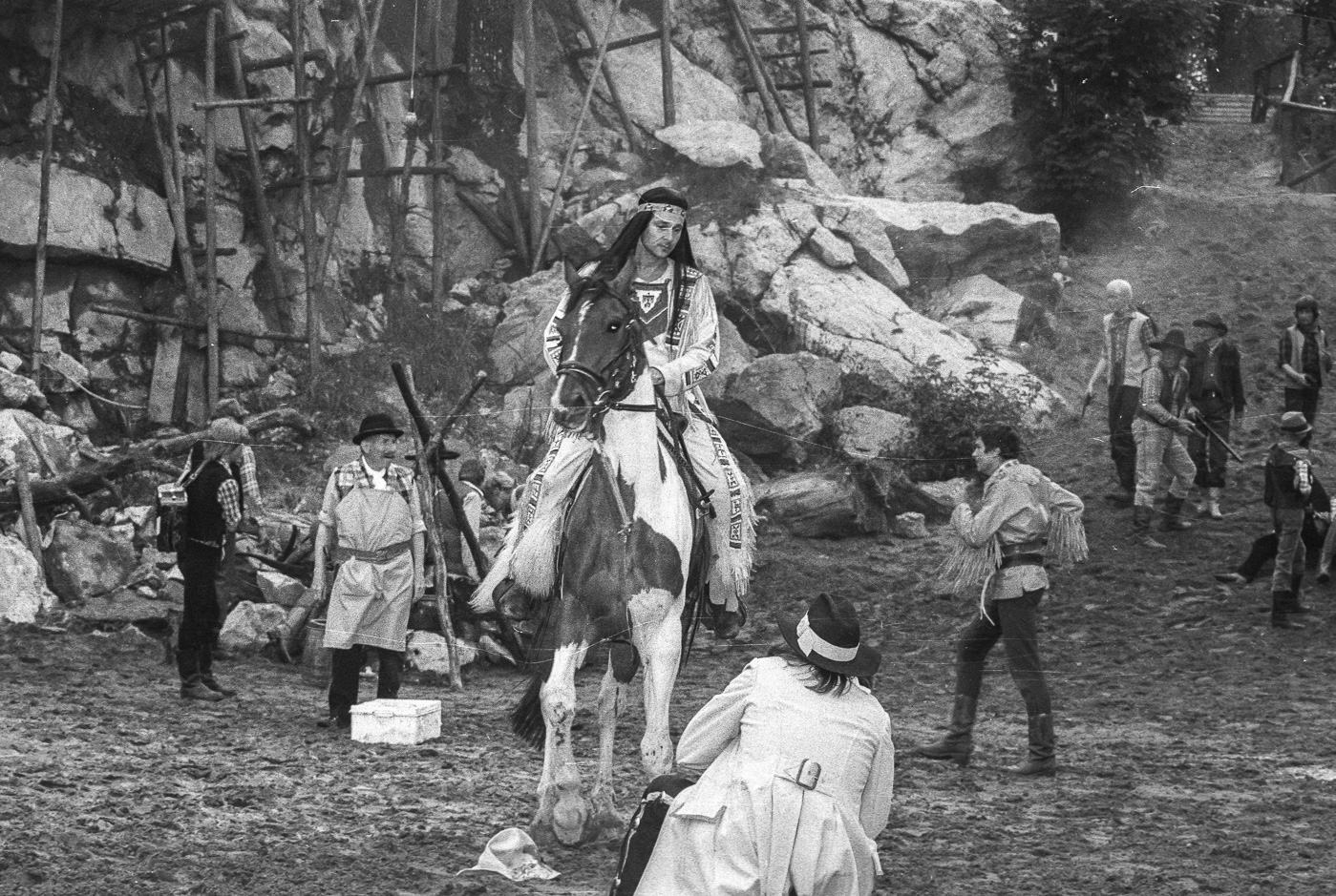 Klaus-Hagen Latwesen als Winnetou