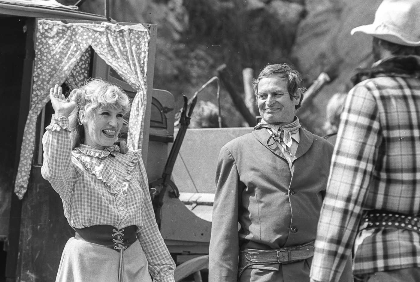 Brigitte Nippe als Ellen Patterson, Rolf E. Schenker als Ingenieur Patterson