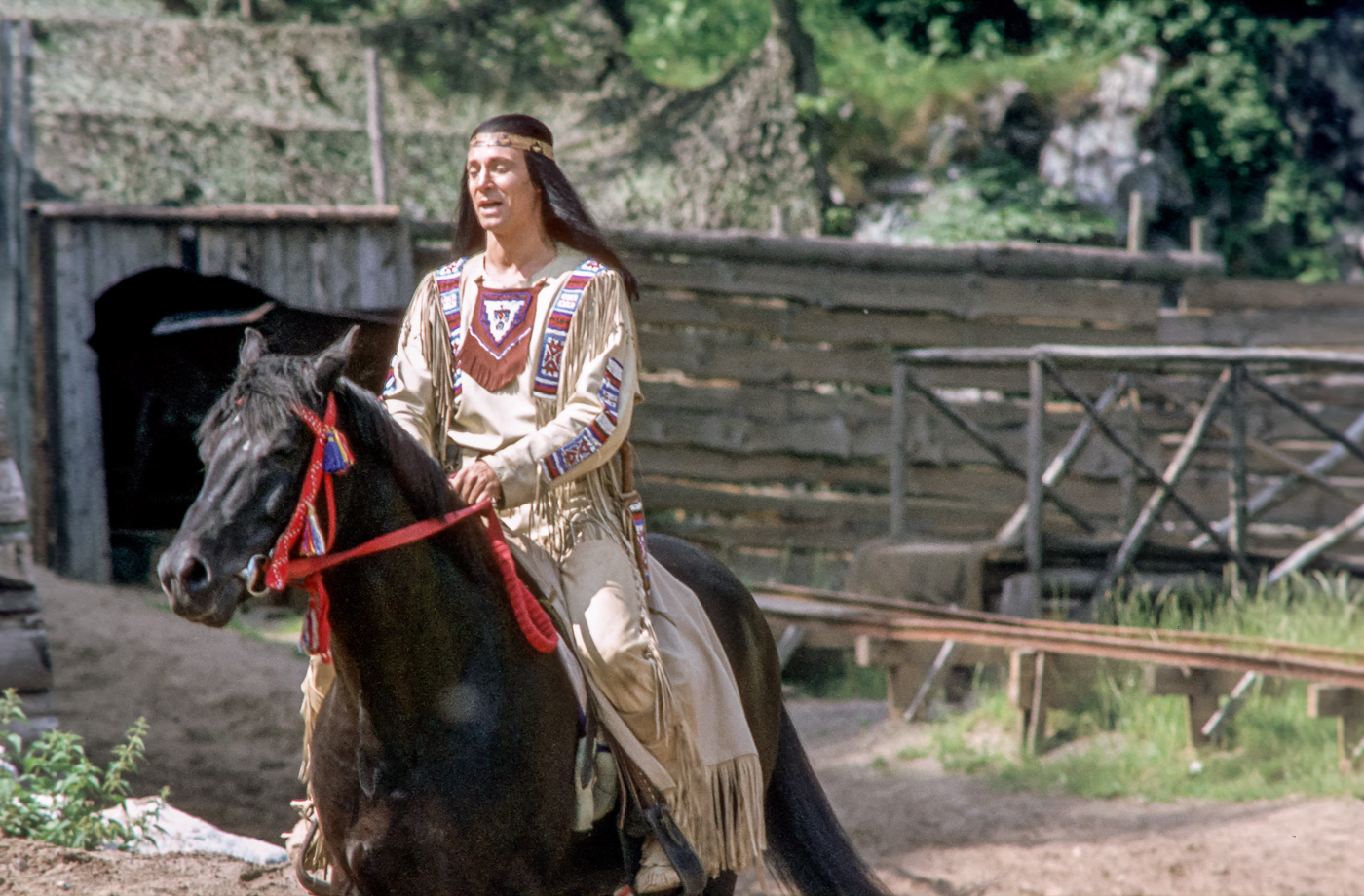 Klaus-Hagen Latwesen als Winnetou