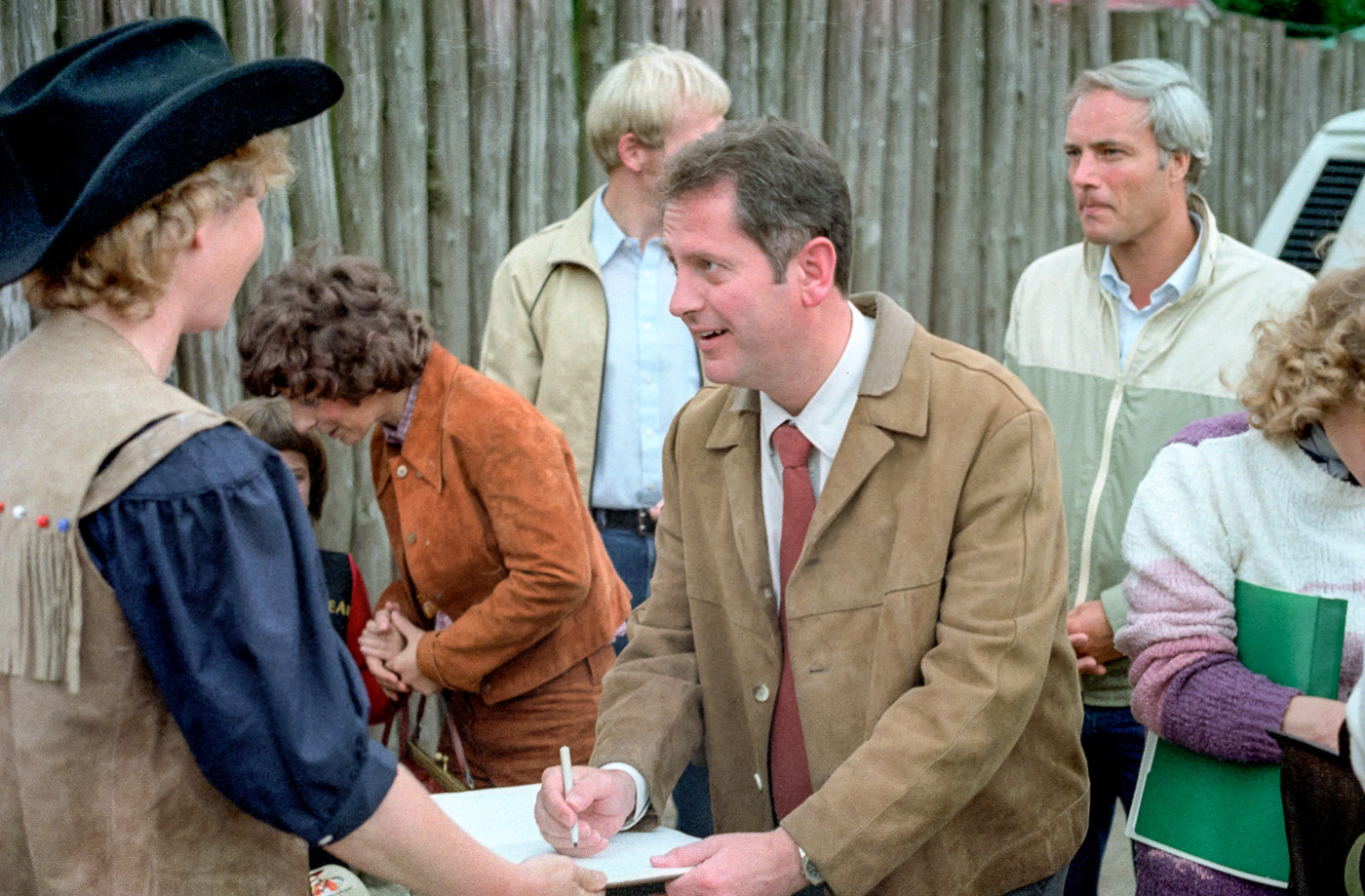 Uwe Barschel (von 1982 bis 1987 Ministerpräsident Schleswig-Holsteins)