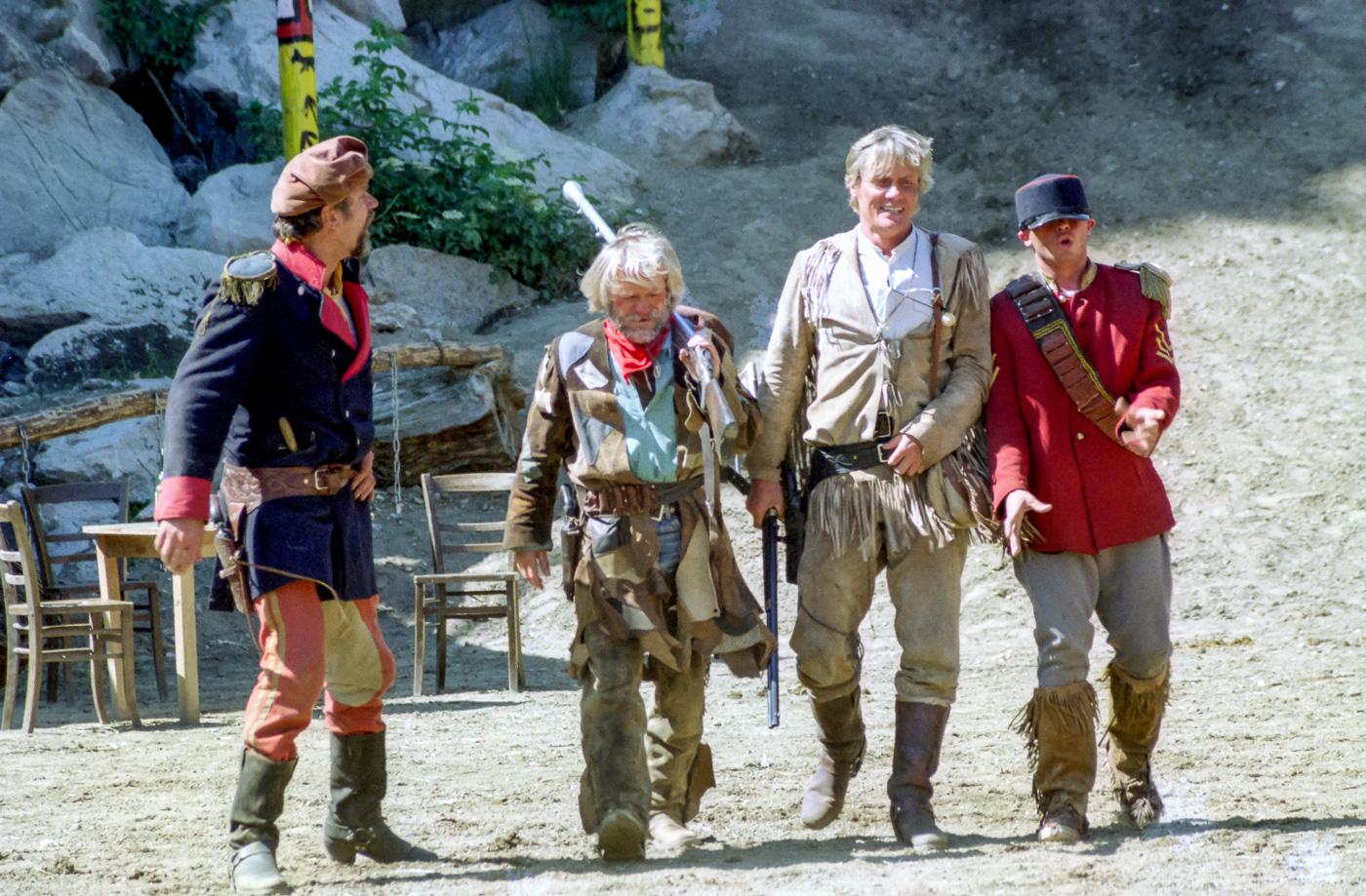 v.l.: Adalbert Tiegelkamp, Jochen Baumert, Jürgen Lederer, Fred Braeutigam