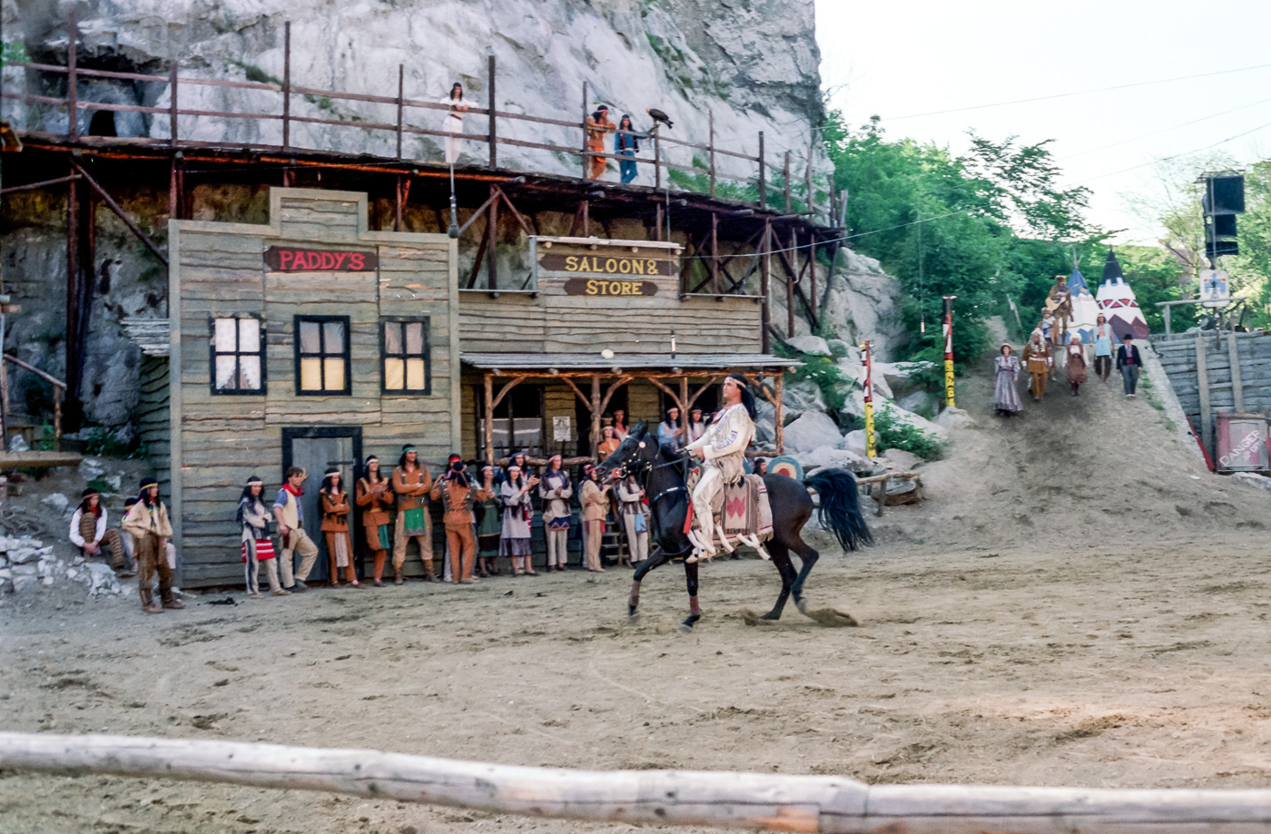 Klaus-Hagen Latwesen als Winnetou