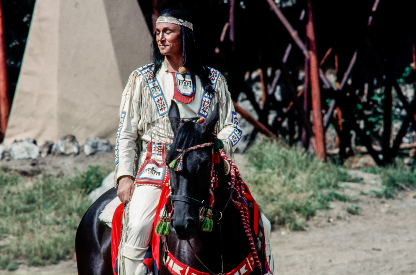 Klaus-Hagen Latwesen als Winnetou