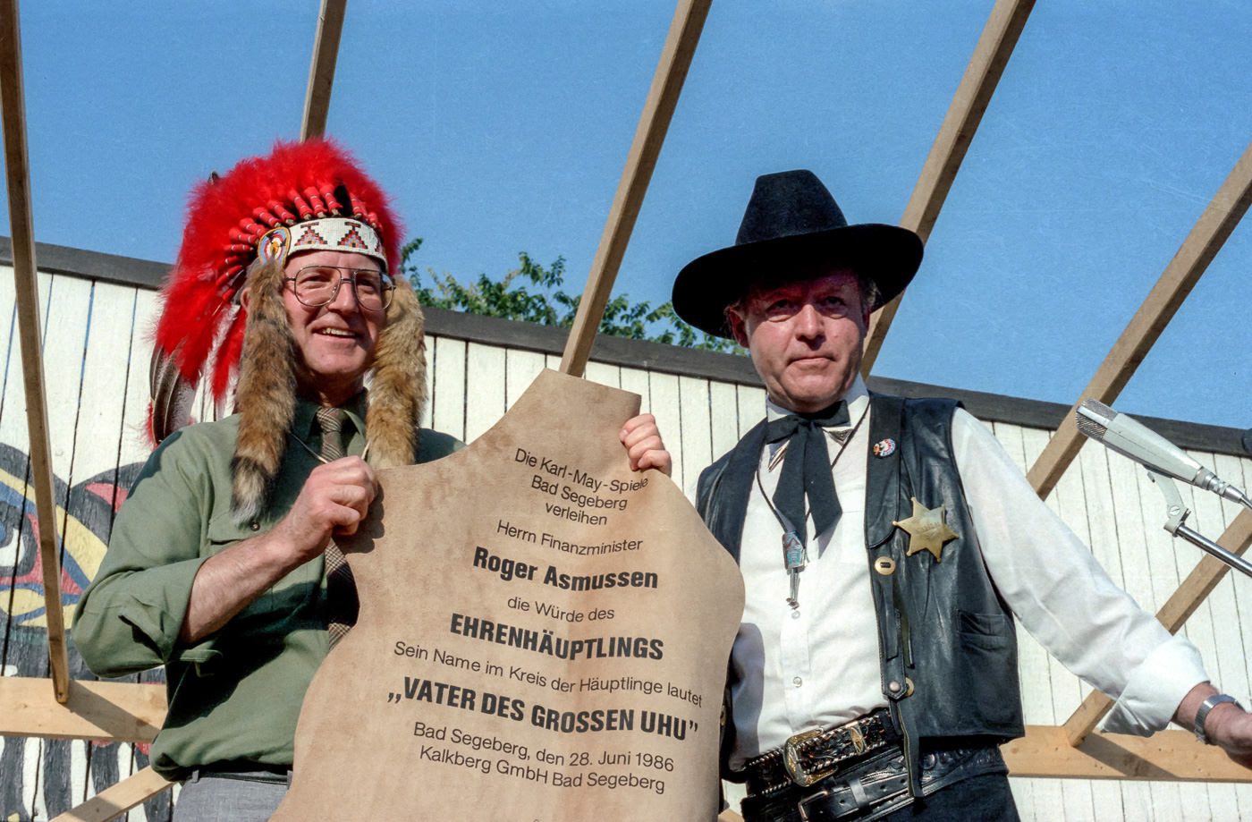 Roger Asmussen, von 1983 bis 1988 Finanzminister des Landes Schleswig-Holstein