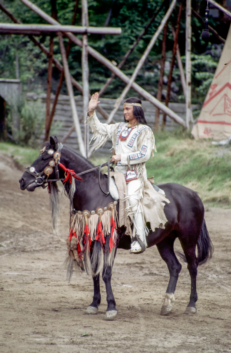 Klaus-Hagen Latwesen als Winnetou