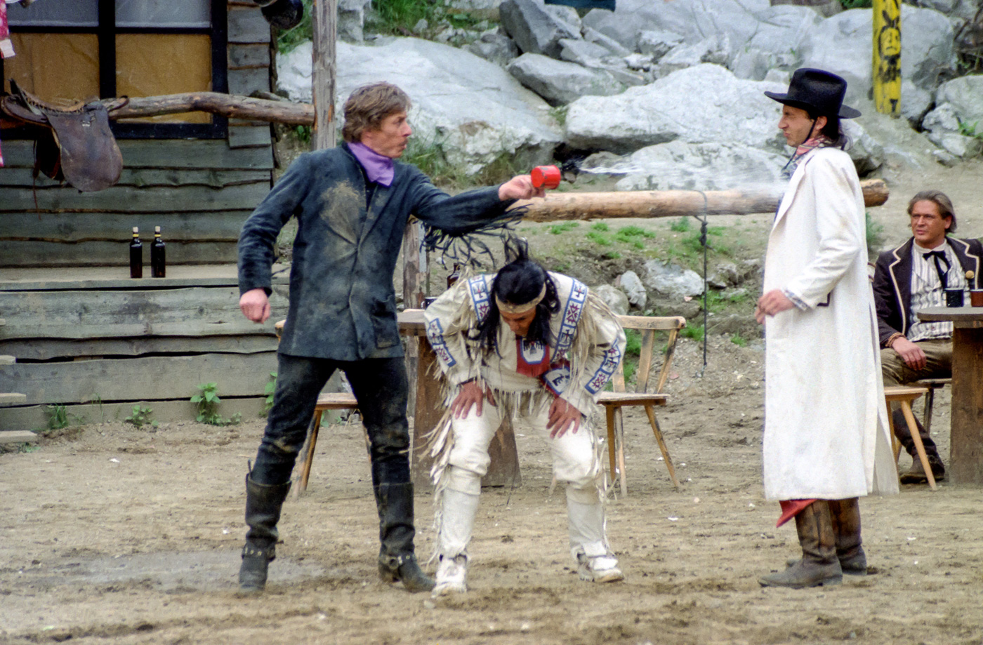 v.l.: Michael Grimm, Klaus-Hagen Latwesen, Sven Blum, Joshy Peters,