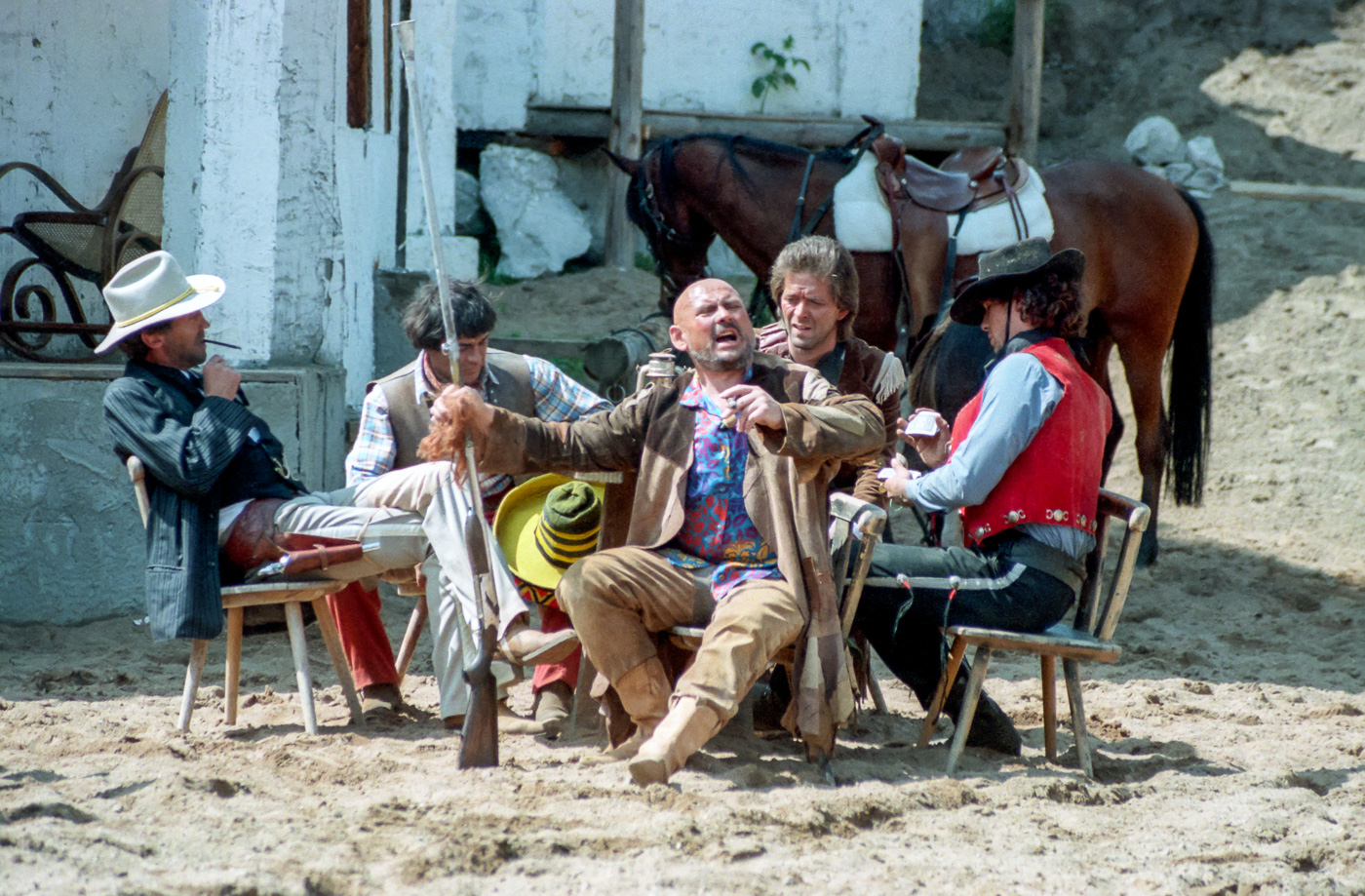 vorn: Jan Scholta, li.: Manfred Reddemann, re.: Wolfgang Raach, 2. v.r.: Werner Schuldt