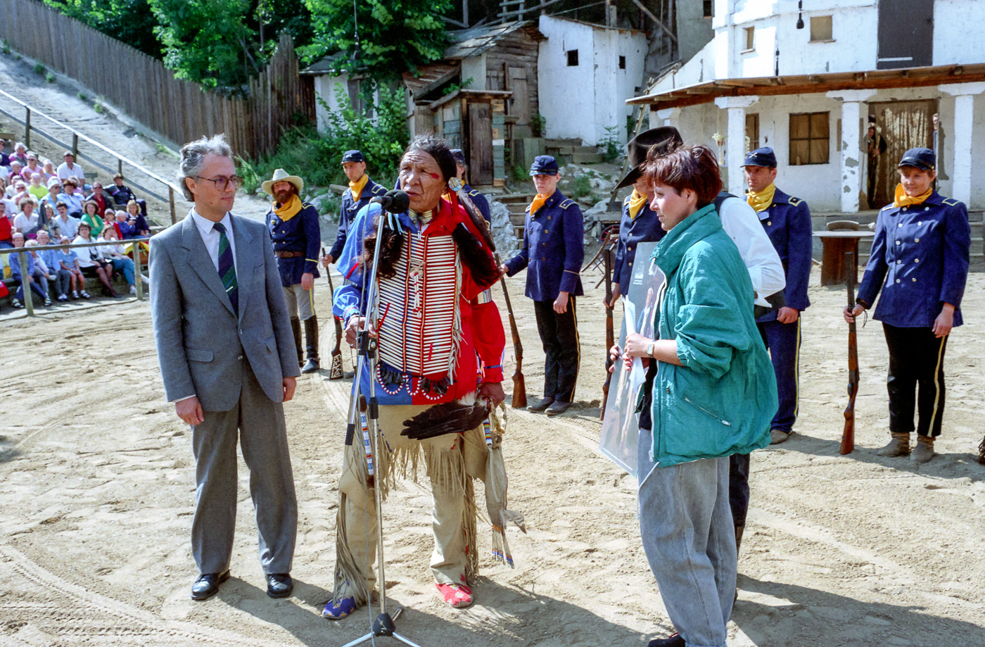 v.l.: Jörg Nehter, Saginaw Grant