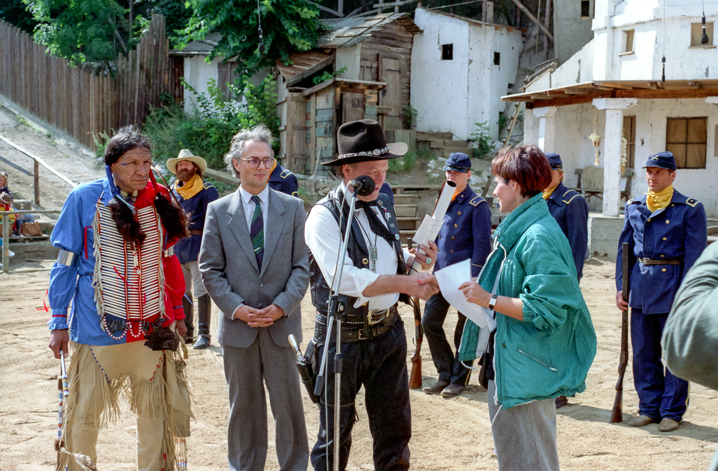 v.l.: Saginaw Grant, Jörg Nehter, Ernst Reher