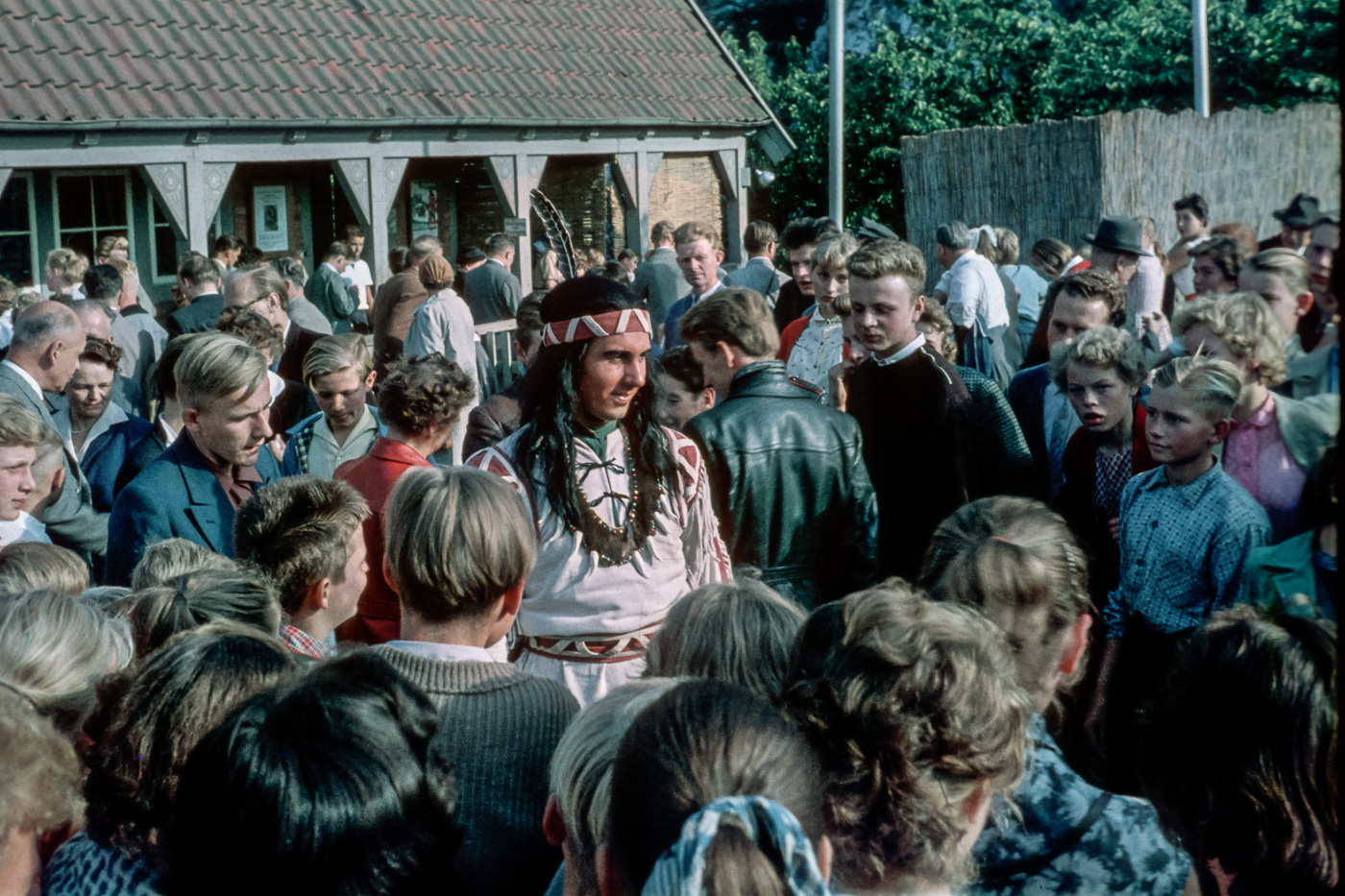 Günther Hoffmann als Winnetou