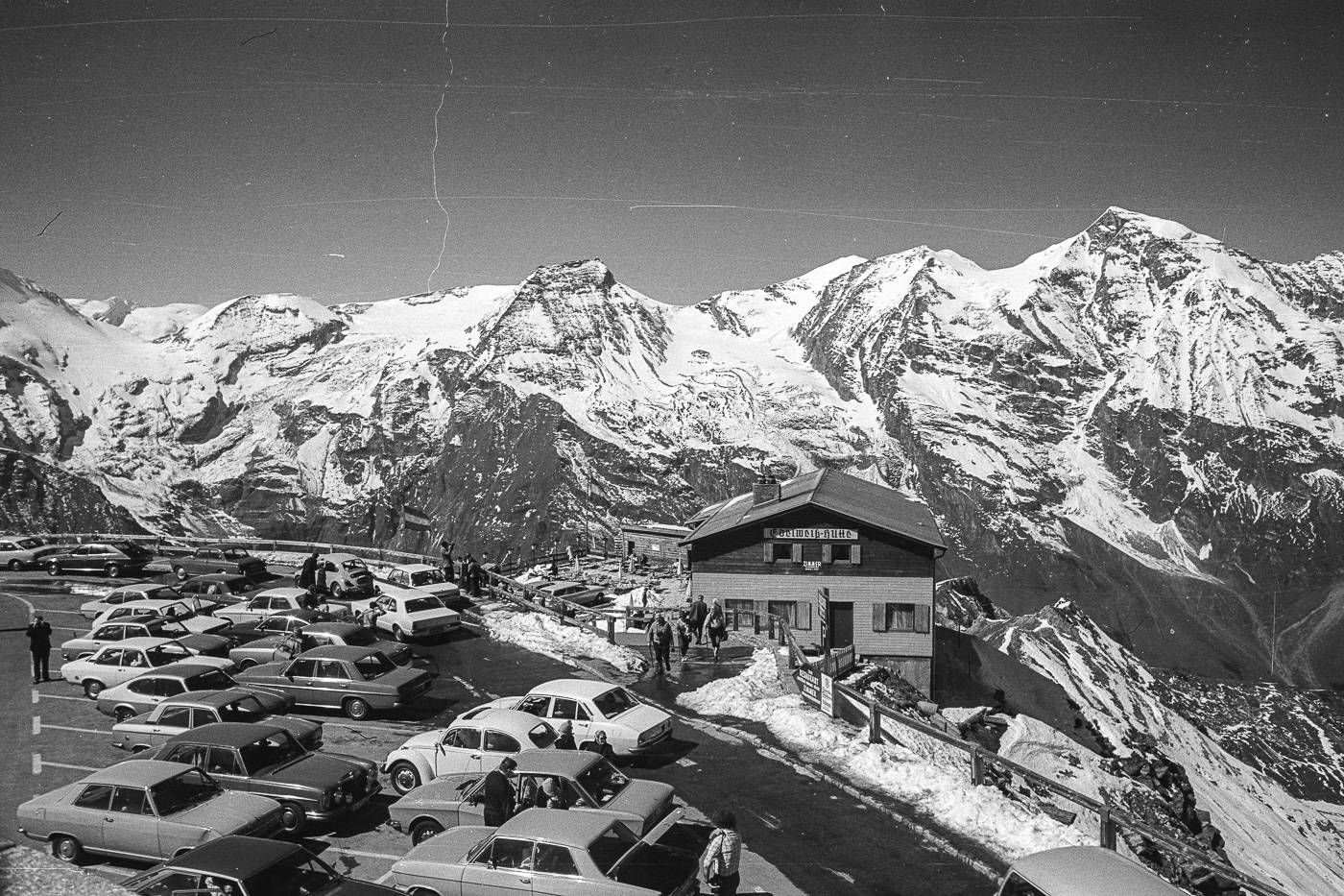 Rast auf der Edelweißspitze