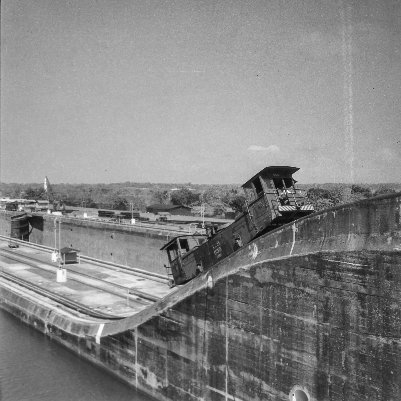 Schleusen Lokomotive